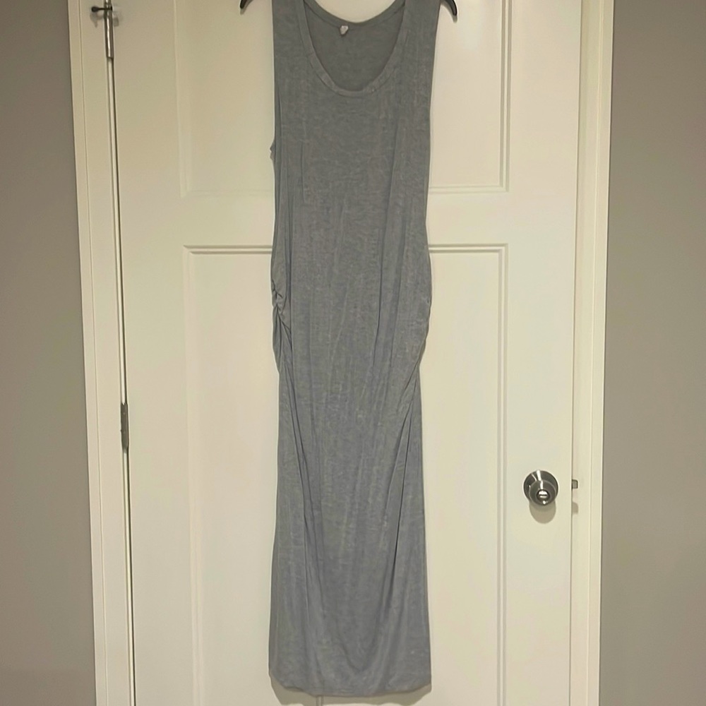 Maternity maxi dress